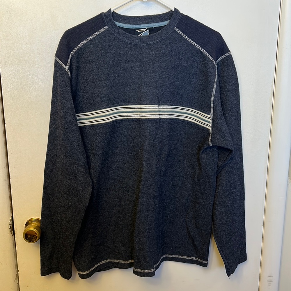 Ferruche Men’s Top Blue Size Large